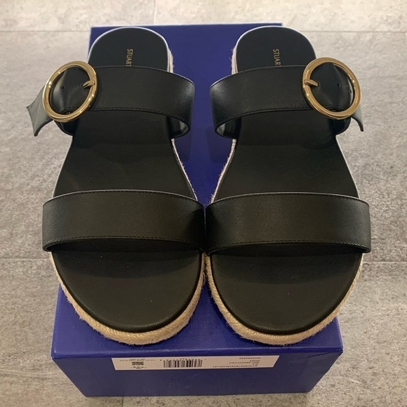 Stuart Weitzman Mykonos Two-Strap Espadrille Sandal - Picture 8 of 14